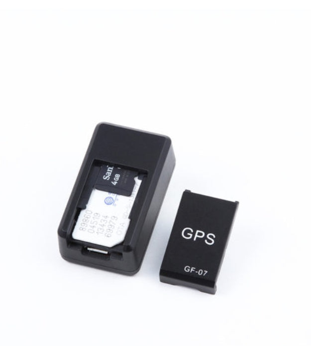 GF-07 Mini GPS Tracker, Magnetic Mini GPS Real Time Long Standby Tracking Device for Vehicle Car Person Dog Pet(Size:About 42 * 25 * 20mm)(Black)