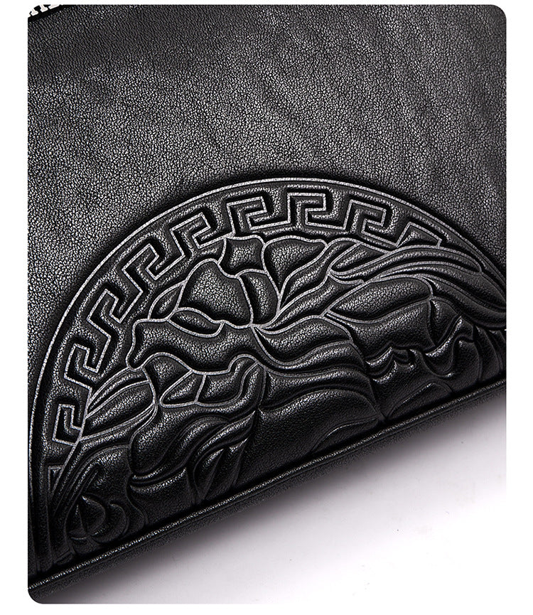 Buy Men's Fashion Personalized Leather Messenger Bag Premium Style