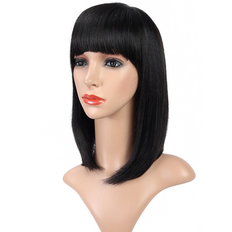 European and American Wigs with Bangs and Bob Trendy Styles