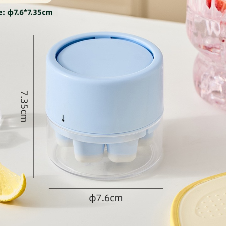 Creative Fruit Ice Cube Tray with Lid
