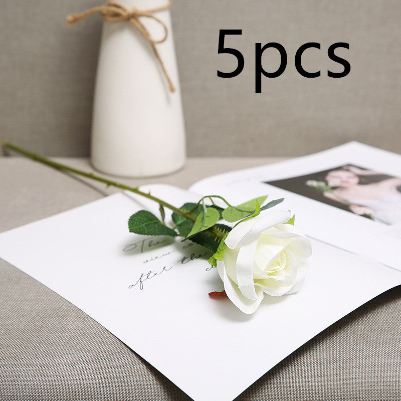 Artificial Red Rose Flowers Stunning Bouquet Gift Decoration