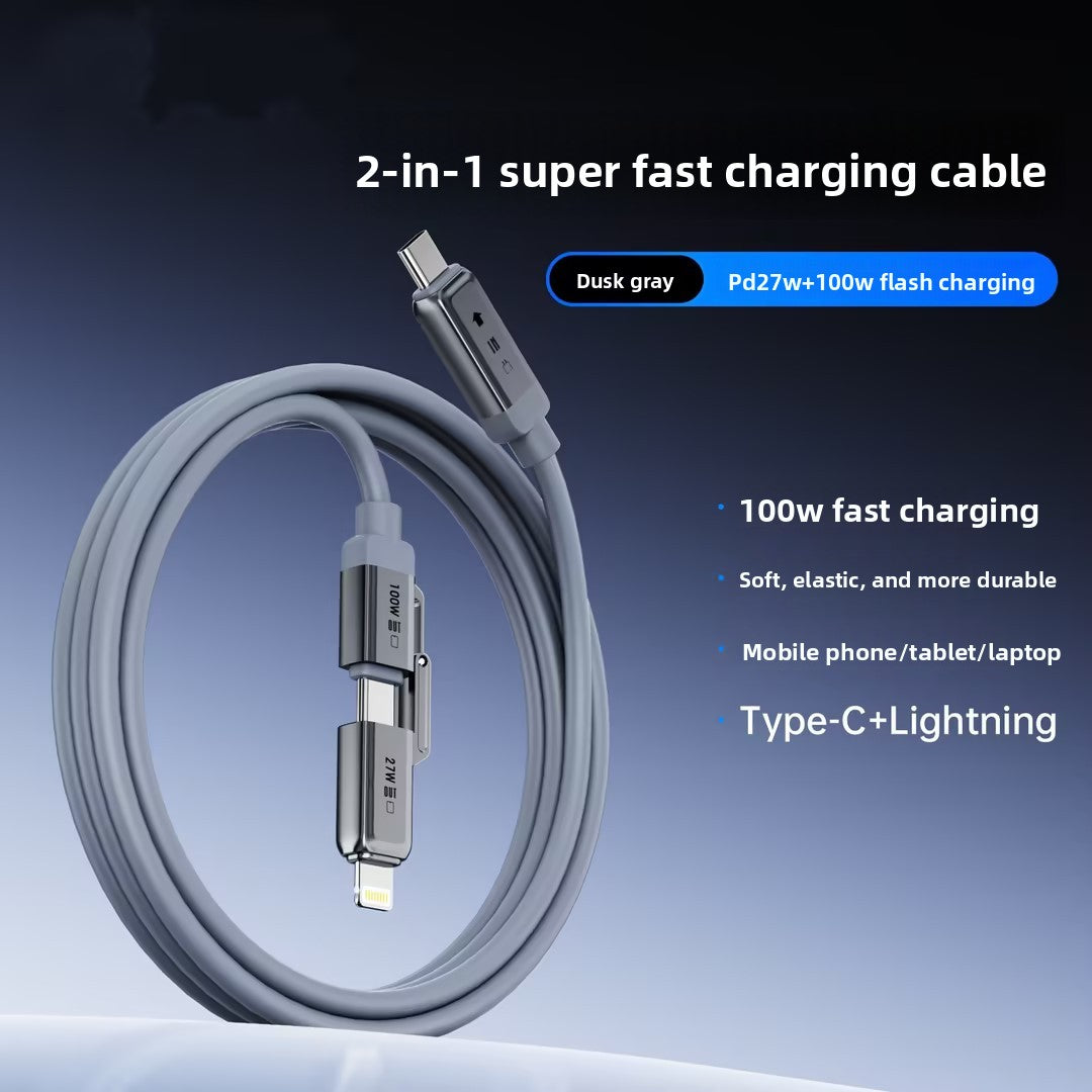 140W Fast Charging AI Smart Charger with Auto Power-Off