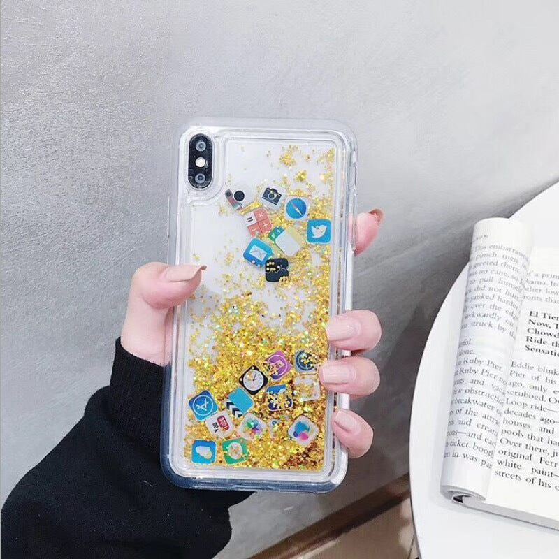 Buy Christmas Snowflakes Sands Mobile Shell for Apple iPhone