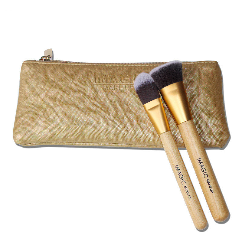 Complete Makeup Brush Set for Blush, Powder & Foundation