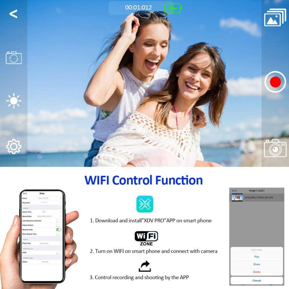 Handheld 4K HD Digital Video Camera – Conference & DV Recorder