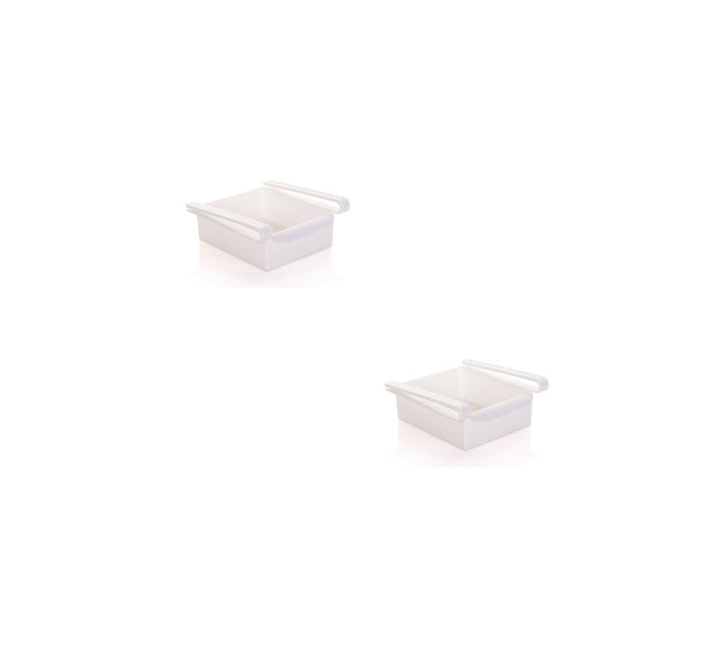 Hanging Plastic Refrigerator Storage Rack Kitchen Organizer