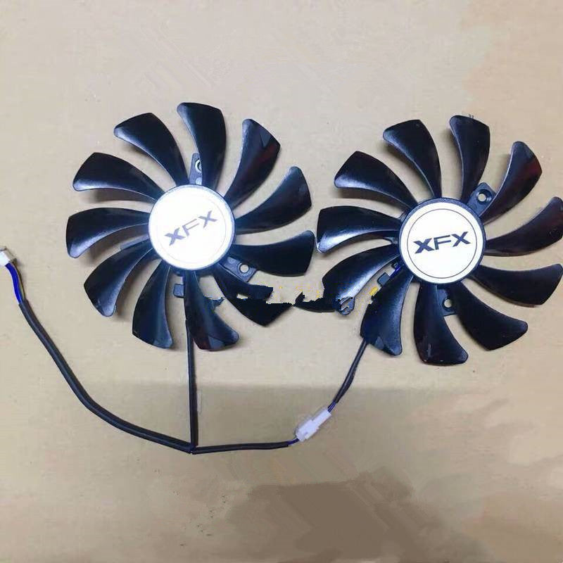 2-Pack GPU Cooling Fan for Graphics Cards with Adjustable Speed