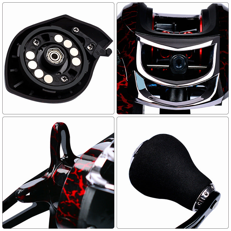Fishing Reel with Metal Wire Cup – Smooth and Reliable Casts