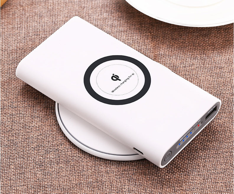 Three & One Wireless Charging Treasure Universal Mobile Power