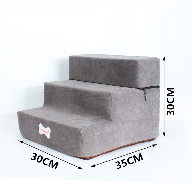 Buy For Pet Bed Stairs for Cats and Dogs Safe Climbing Steps.