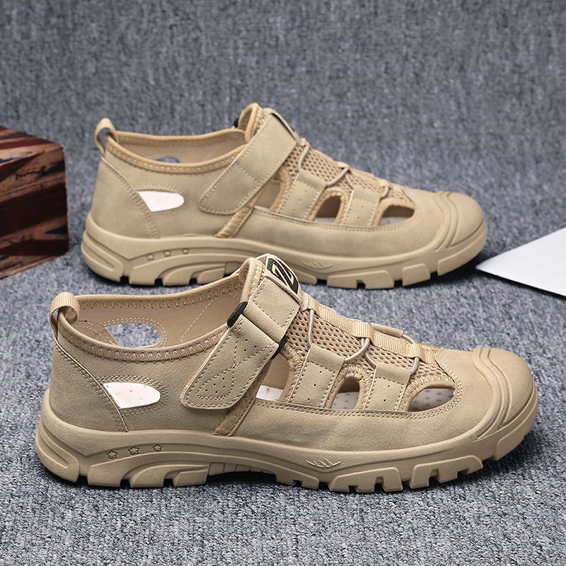 Non-Slip Hollowed-Out Toe Shoes – Versatile Casual Sandals