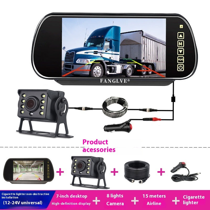 7 Inch Car Reversing Monitor Desktop Display for Parking