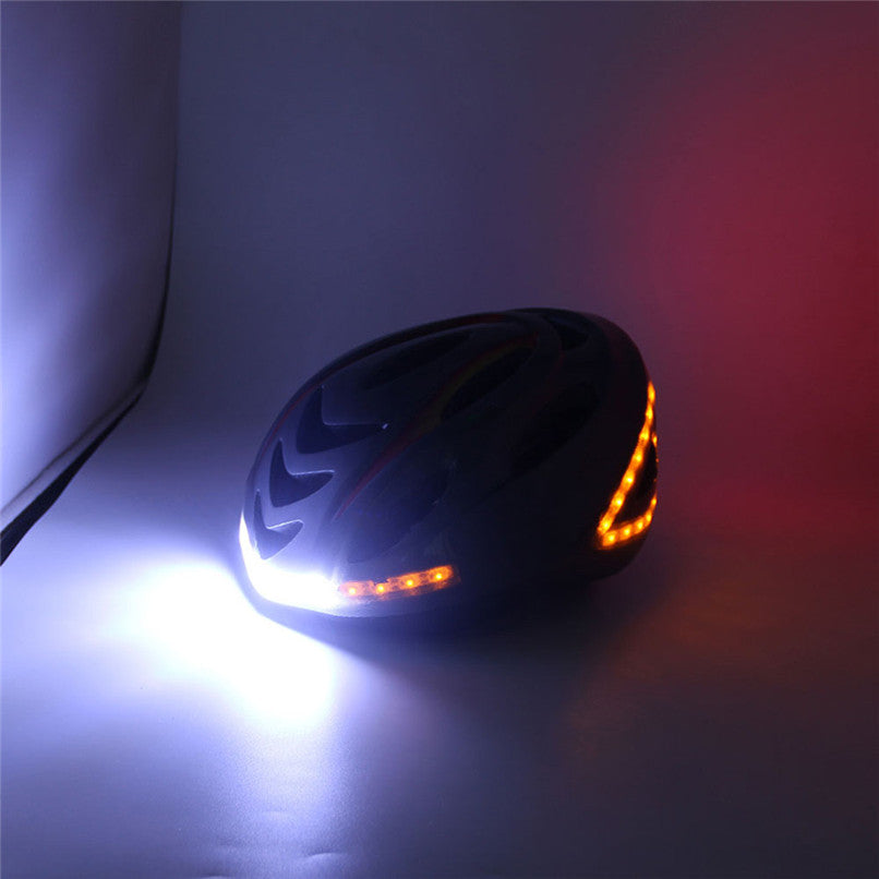 Intelligent Steering Helmet LED Bicycle Equipment for Safety