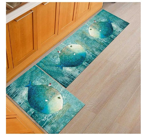 Non-Slip Bathroom and Bedside Floor Mats Durable and Easy