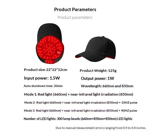 Buy Red Light Hair Therapy Cap – Infrared Salon Care Helmet