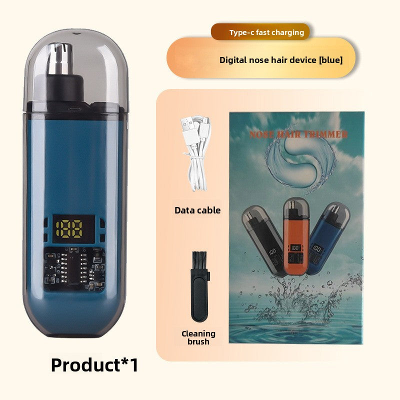 Electric Nose Hair Trimmer Rechargeable for Easy Grooming