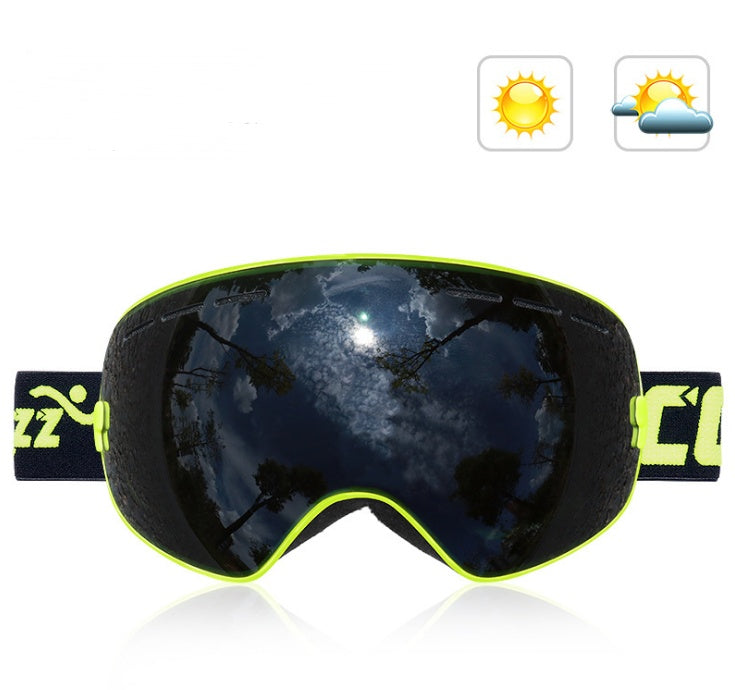 Buy Spherical Double-Layer Anti-Fog Glasses for Clear Vision
