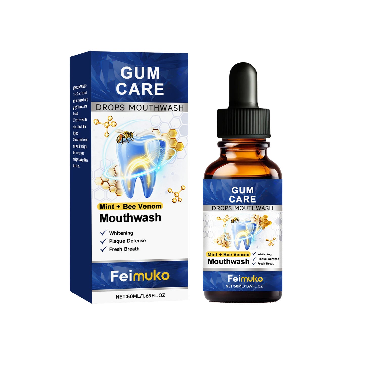 Bee Venom Dental Care Mouthwash for Fresh Breath Daily Care