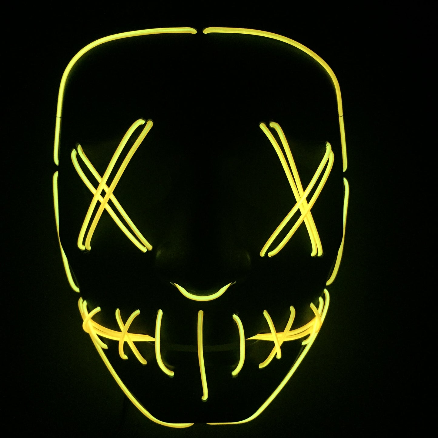 Halloween LED Glowing Full Face Mask for Party and Costume