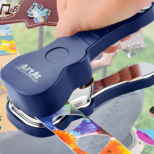 Guitar Pick Punch Accessory Set for DIY Custom Picks