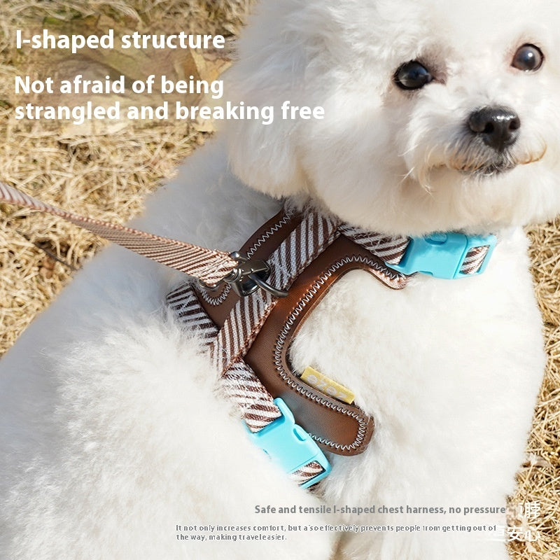 Dog Harness Anti-Loose Adjustable Dog Leash for Small Dogs
