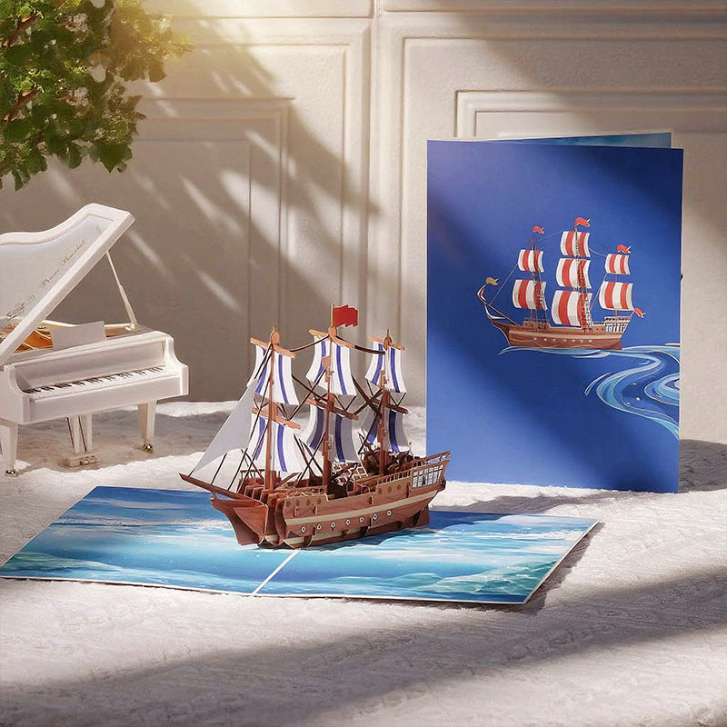 3D Pop-Up Greeting Card