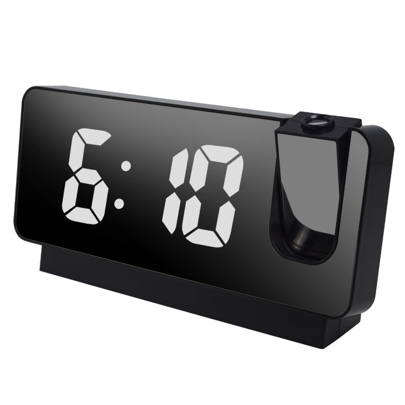 Modern LED Projection Alarm Clock with Night Light