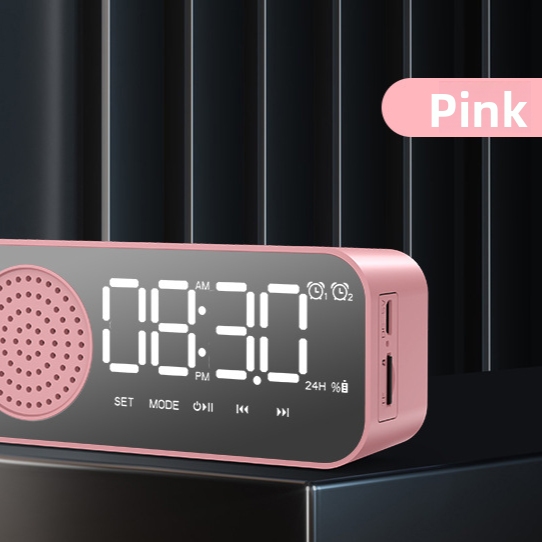 Smart Bluetooth Audio Alarm Clock with Modern Features