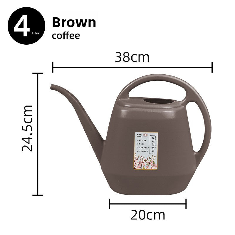 4-liter large-capacity long-spout watering can