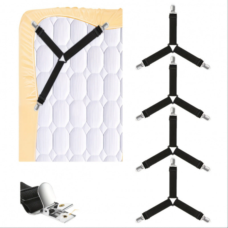 4-Piece Bed Sheet Holder Set