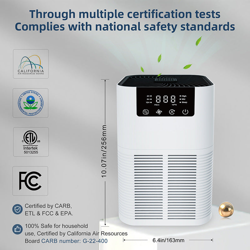 Desktop Air Purifier with HEPA Filter Aromatherapy Daily Use