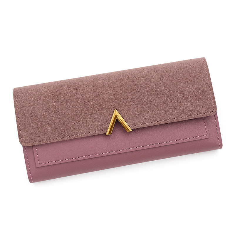 Fashionable Simple Long Wallet – Women’s Slim Stylish Wallet