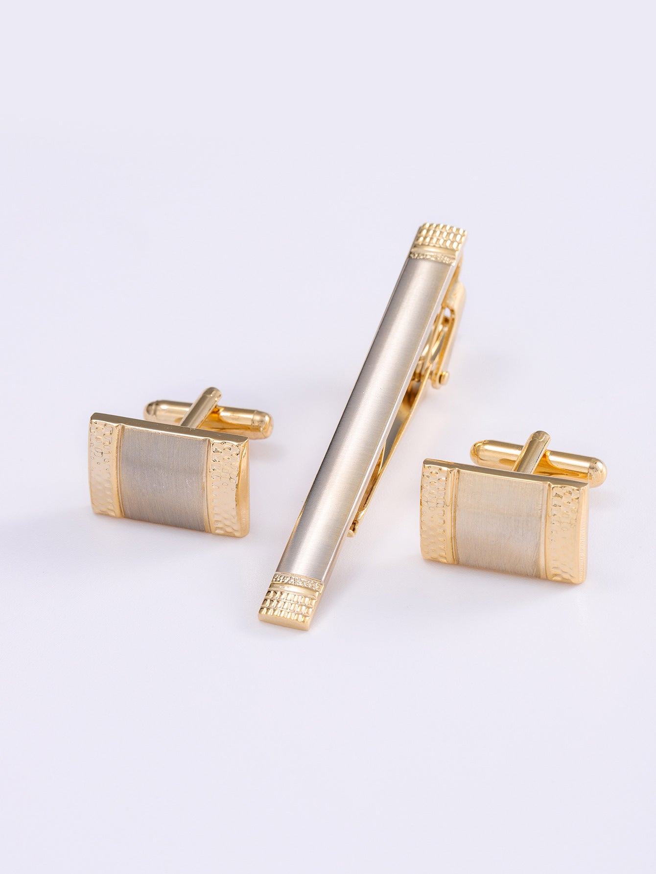 Buy Men’s Formal Business Cufflinks & Tie Clip Set Online