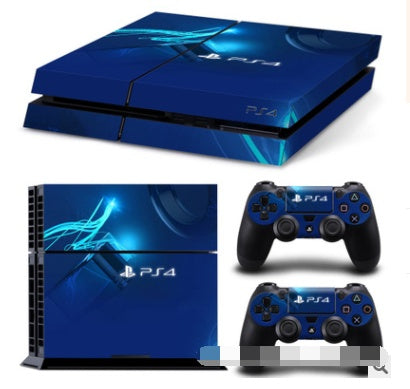 Gaming console and controllers with green cannabis leaf design on a white background Global swanky 4