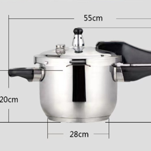 Durable Thickened Stainless Steel Pressure Cooker for Home