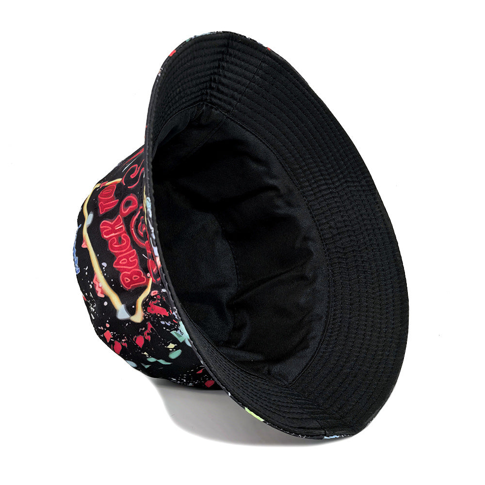 Buy Spring Printed Fisherman Hat Reversible Bucket Hat Online