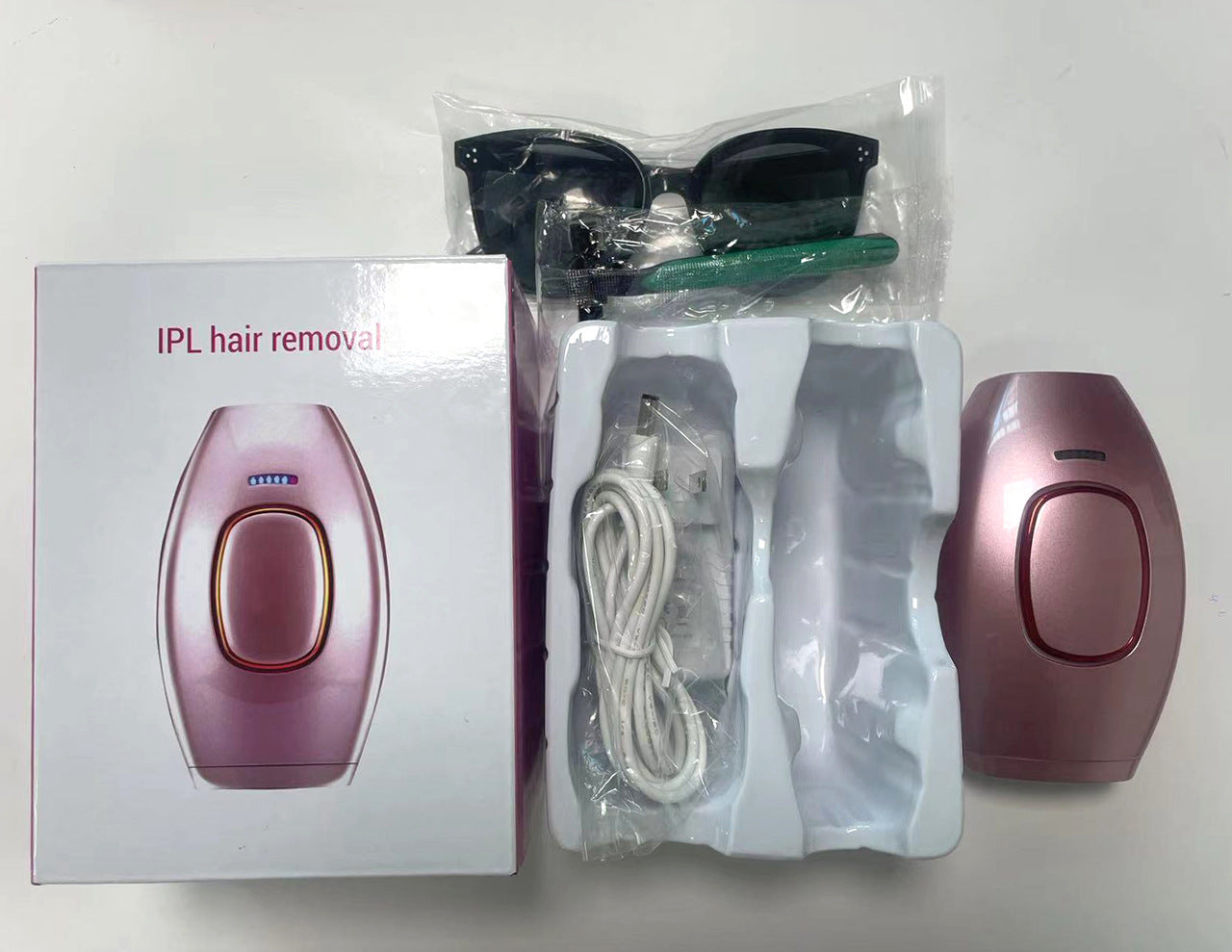 IPL Laser Hair Removal Device for Smooth Skin Care at Home
