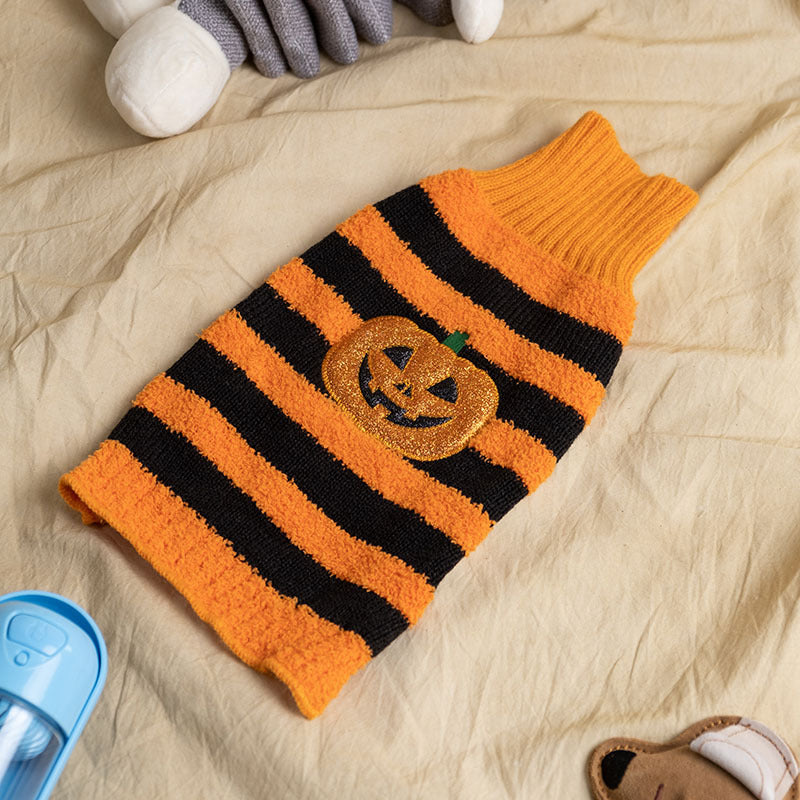 Buy Halloween Dog Sweater Teddy Costume Warm Pet Outfit Online