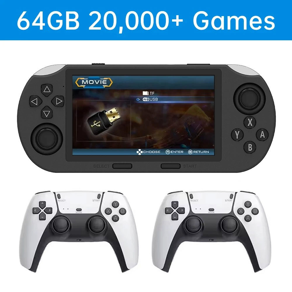 Handheld Game Console with Dual Joystick for Gaming Fun