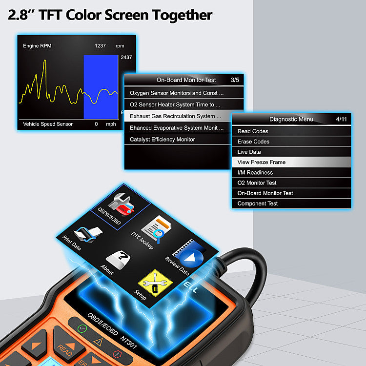 Automotive Diagnostic Tool – Check Engine & Vehicle Health.