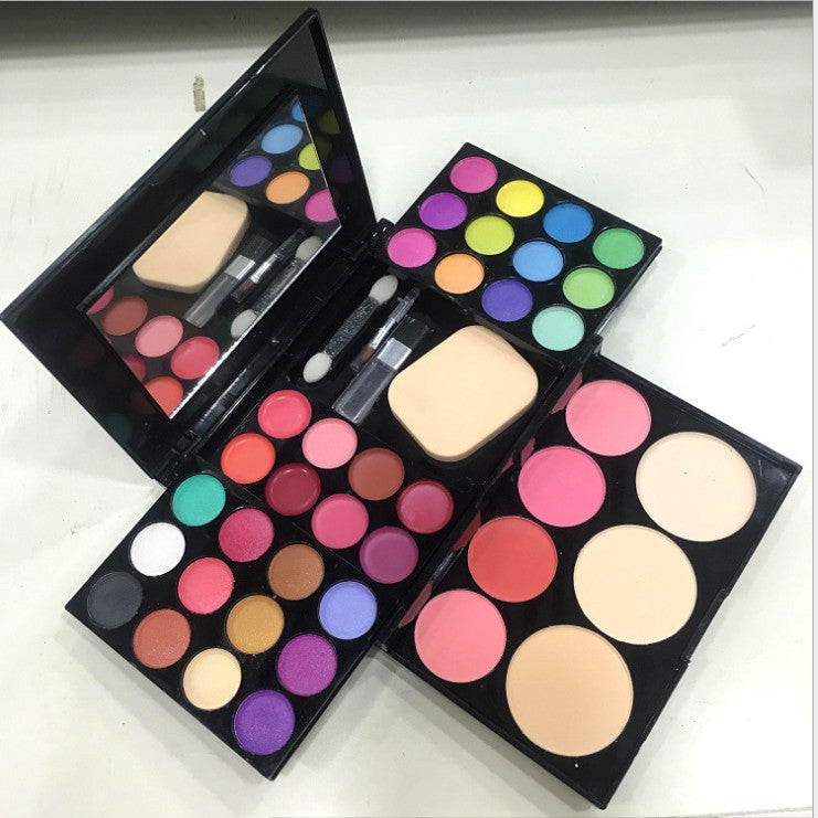 Makeup Box Make-Up Set Travel Cosmetic Kit with Makeup Tools