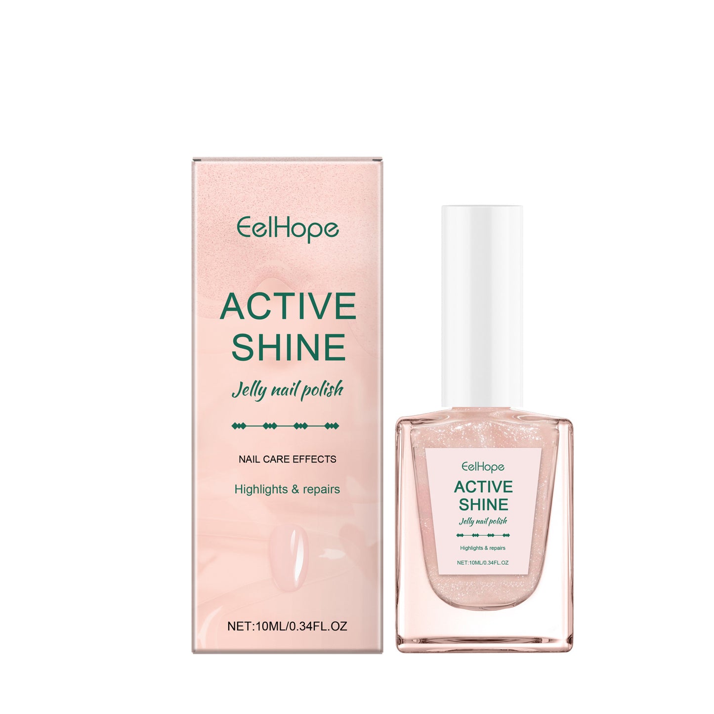 Pink Jelly Nail Polish for Smooth and Glossy Nail Looks