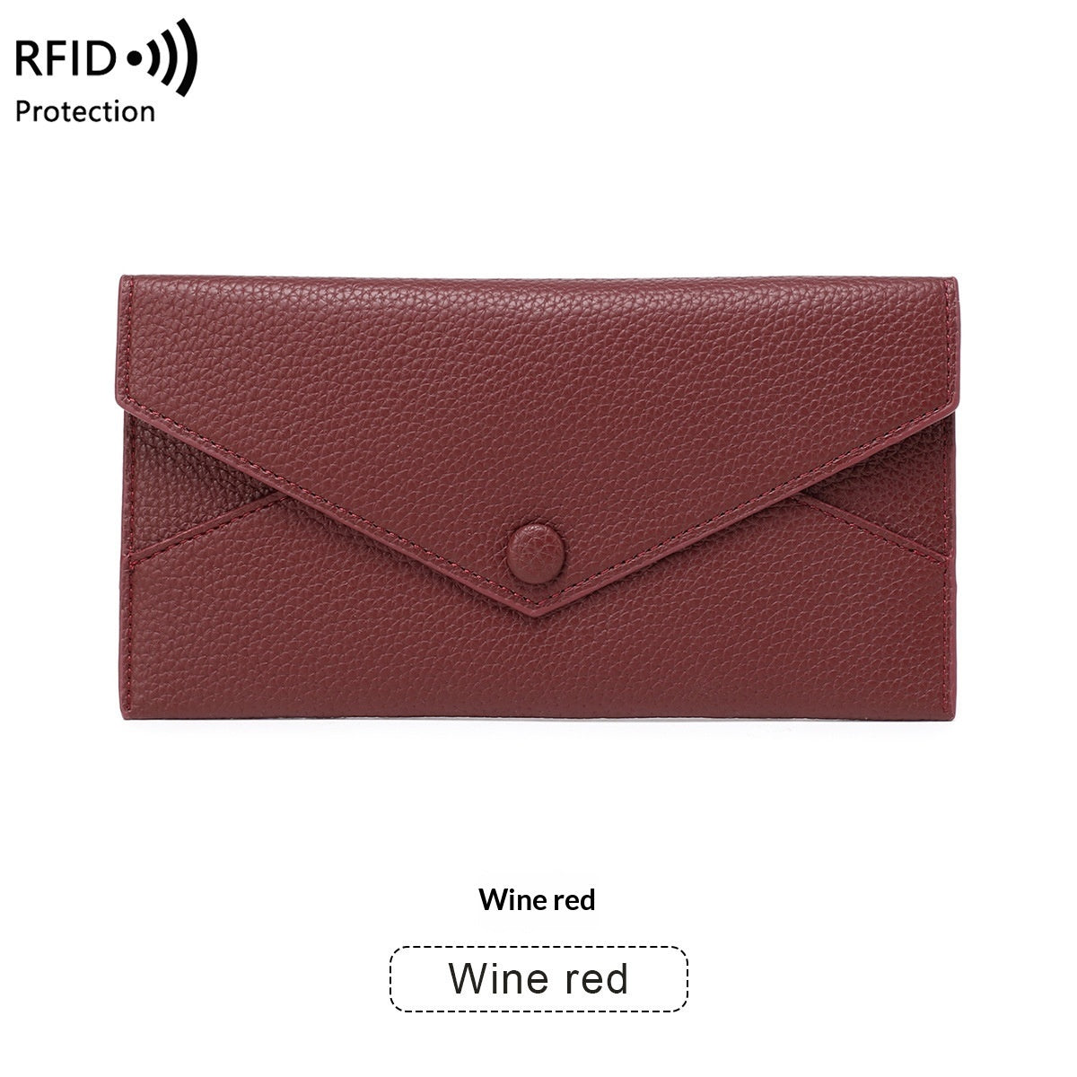 RFID Anti-Theft Women’s Wallet New Stylish Security Wallet