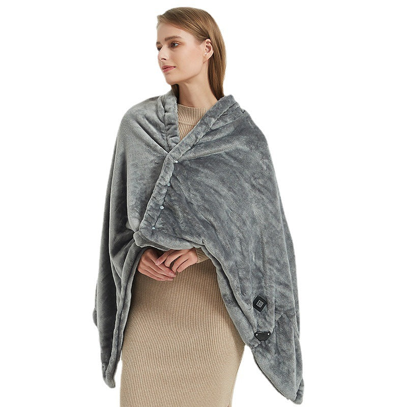 USB Heated Blanket Soft Warm Design with Adjustable Heat