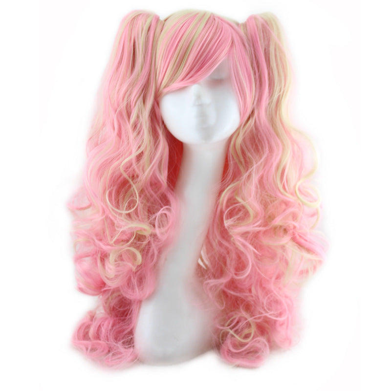 Colorful Long Curly Wigs - Vibrant Shades & Natural Look