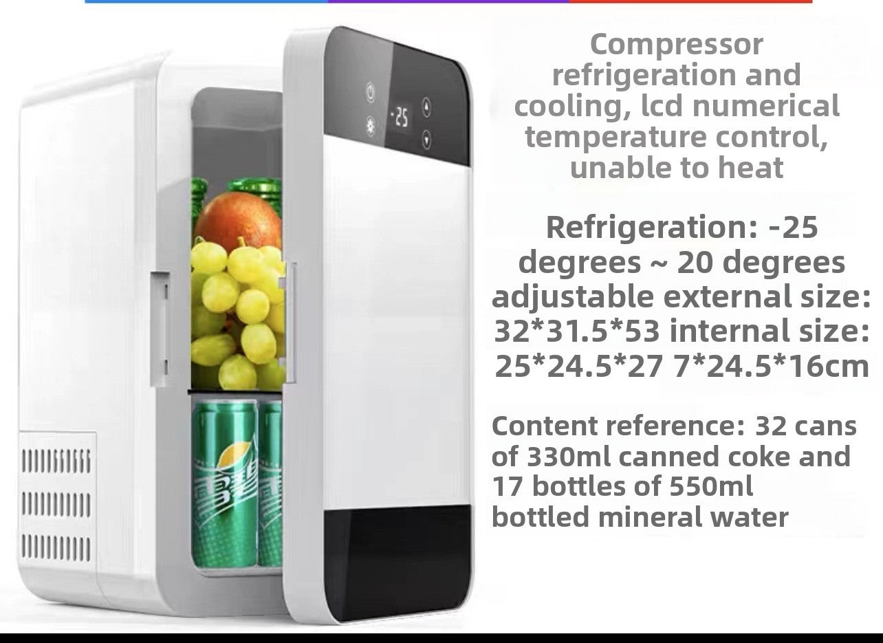 Portable Semiconductor Car Refrigerator 8L Dual Power