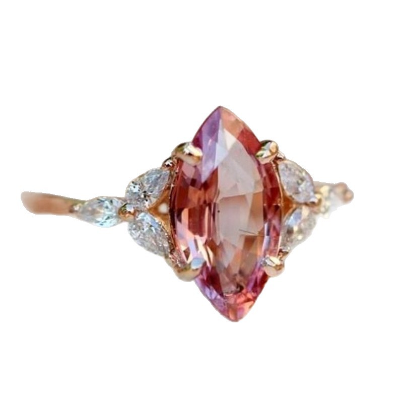 Buy Light Luxury Zircon Ring Sophisticated High End Jewelry