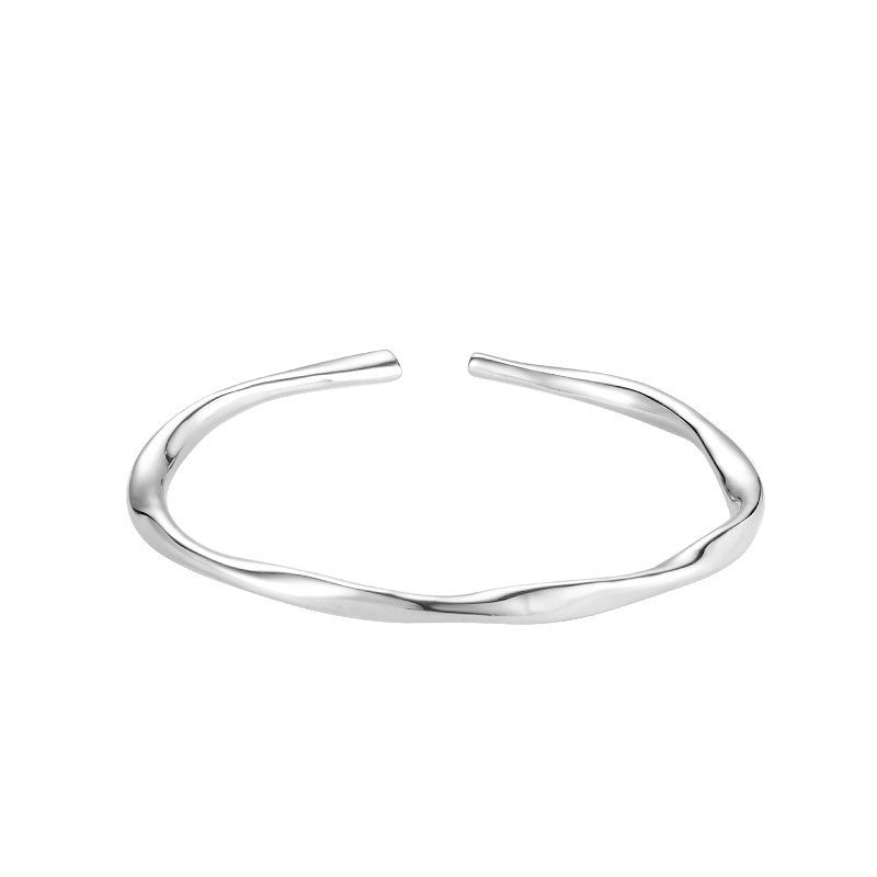 925 Sterling Silver Mobius Bracelet for Women