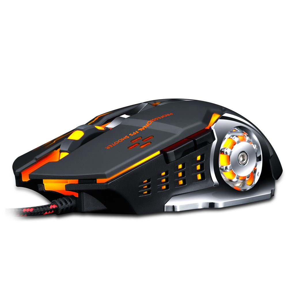 T-Wolf V6 Wired Gaming Mouse for Smooth Gaming Performance