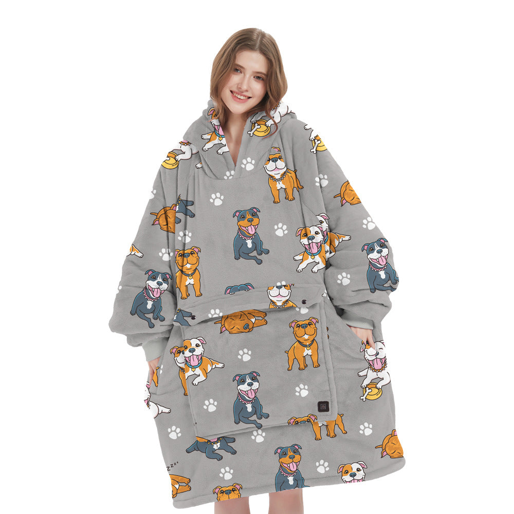 Heated Blanket for Bedroom Relaxation and Winter Comfort
